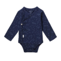 NOPPIES dunkelblauer Body Norsik – Black Iris mit All-Over-Print