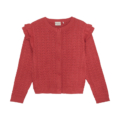 MINYMO Strickjacke mit Rüschen