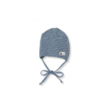 STERNTALER Beanie blau-weiß gestreift
