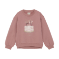 MINYMO Sweatshirt Dusty Rose „One more year to celebrate“
