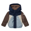 NOPPIES Winter Jacke Gargallo Black Iris - braun, blau und beige