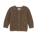 EN FANT Cardigan Pine Bark - Braun