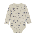 CeLaVi Body Naval Academy beige mit dunkelblauem Weltraumraketenaufdruck