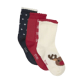 Weihnachts-Socken 3er-Pack von Minymo