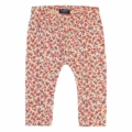 Baby-Leggings mit rotem-blauem Blumenmuster von Noppies. Perfekt für bequeme und stilvolle Outfits.