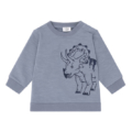 HUST & CLAIRE Sweatshirt HCSofus - blau mit Dino-Print
