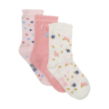 MINYMO Socken 3er-Pack Strawberry Ice
