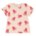 HUST & CLAIRE T-Shirt Anton - beige, mit Oktopusse