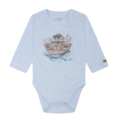 Graues HUST & CLAIRE Body Billy mit Arche Print