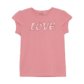 MINYMO T-Shirt Love Strawberry Pink