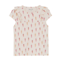MINYMO T-Shirt mit All-Over-Karotten-Print