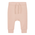 Beige Babyhose aus Baumwolle mit Kordelzug, weich und bequem für Neugeborene, ideal für den Alltag.
